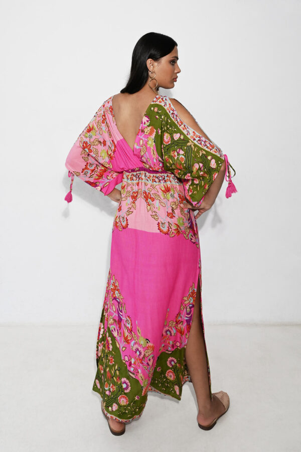 MARRAKESH STAR VESTIDO LARGO ROSA