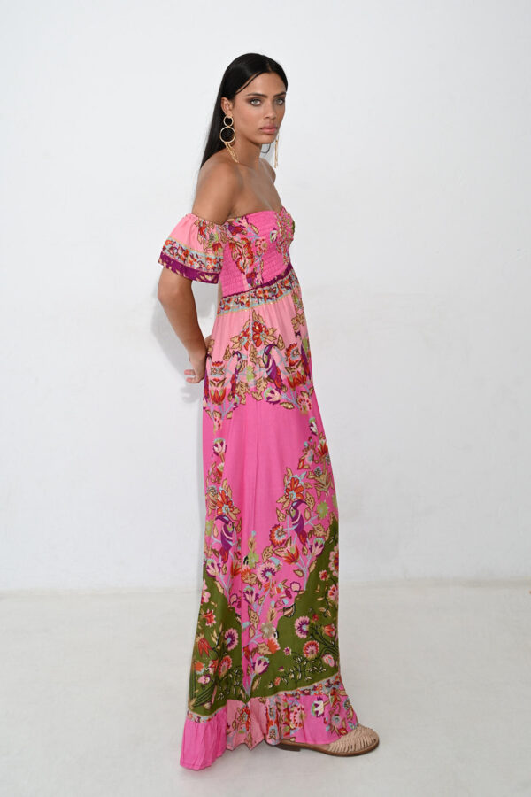 SANTORINI SOUL VESTIDO ROSA